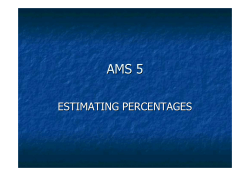 estimating percentages
