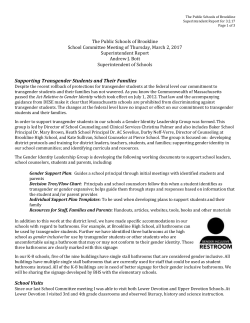 March 2, 2017 - Brookline Public Schools