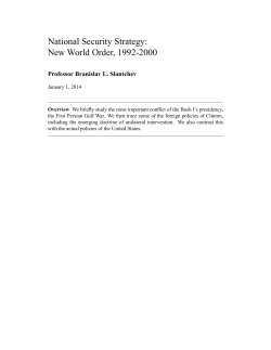 New World Order, 1992-2000