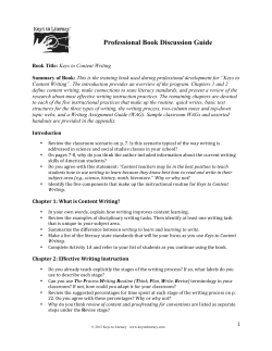 Professional Book Discussion Guide