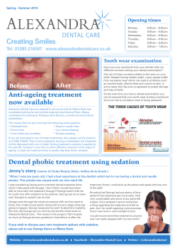 Newsletter Spring Summer 2014