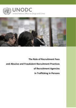 The Role of Recruitment Fees and Abusive and Fraudulent
