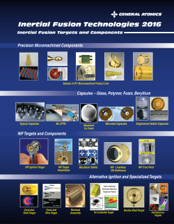 Targets - General Atomics