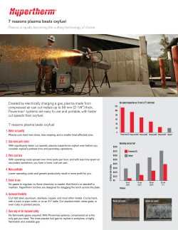 7 reasons plasma beats oxyfuel