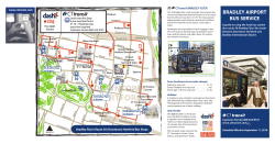 Bradley Flyer Route Map - Connecticut Convention Center