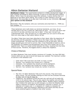 Albion Barbarian Warband