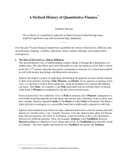 A Stylized History of Quantitative Finance