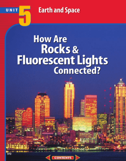 Chapter 13: Rocks and Minerals