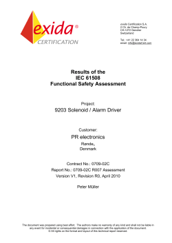 PR 0709-02C Assessment Report 9203 V1R0