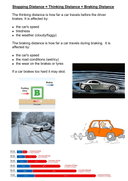 Facts about car stopping distances