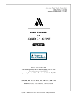 B301-99 Liquid Chlorine
