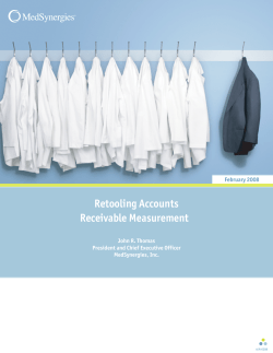 Retooling Accounts Receivable Measurement
