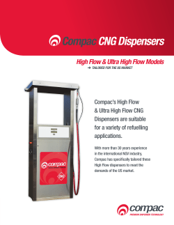 CompacCNG Dispensers