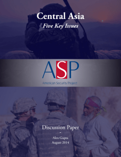 Central Asia - American Security Project