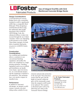 Fabricated Products - Fabricated Bridge Products