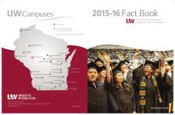 Fact Book - University of Wisconsin System