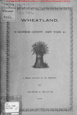 MONROE COUNTY. NEW YORK, fe - Monroe County Library System