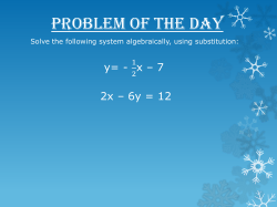 Elimination Notes - Polk School District