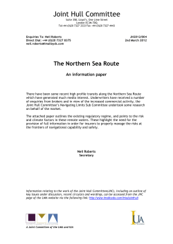 Northern Sea Route - IIS Windows Server