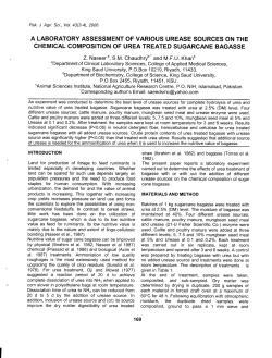 PDF - Pakistan Journal of Agricultural Sciences