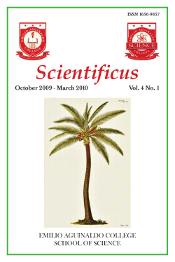 Scientificus - Emilio Aguinaldo College