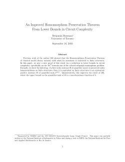 An Improved Homomorphism Preservation Theorem From Lower