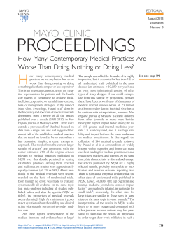 How Many Contemporary Medical Practices Are Worse Than Doing