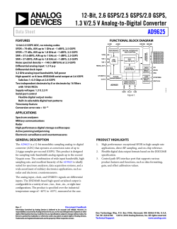 AD9625 - Analog Devices
