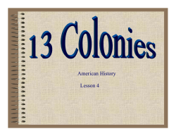American History Lesson 4