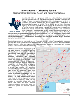 Interstate 69 &ndash; Driven by Texans
