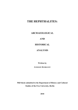 the hephthalites - diss.fu