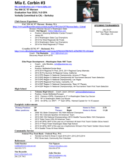 Mia E. Corbin #3 - Pacific Northwest Soccer Club