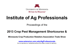 P - University of Minnesota Extension