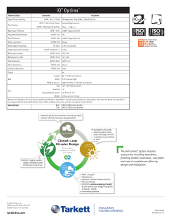iQ&trade; Optima - Johnsonite