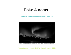Polar Aurorae
