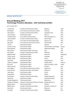 Ethan Frome - WEF - World Economic Forum