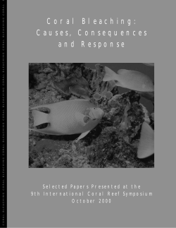 Coral Bleaching: Causes, Consequences and Response