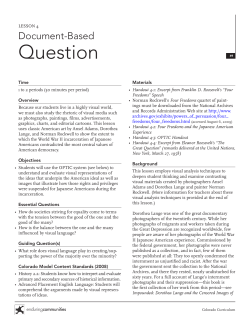 Document-Based Question