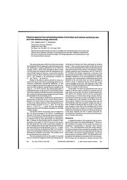 Electron spectra from autoionizing states of strontium and calcium