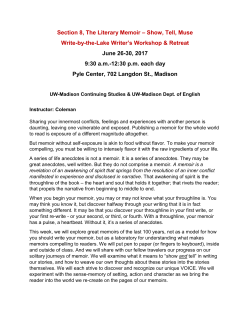 Syllabus - UW Continuing Studies