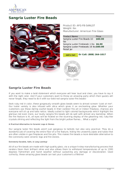 Sangria Luster Fire Beads - AFG-FB-SANLST