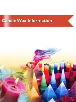 Candle Wax Information