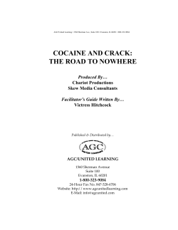 cocaine and crack: the road to nowhere
