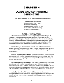 loads and supporting strengths - Information Services and Technology