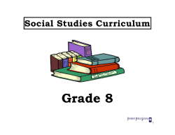 Grade 8 - Paterson Public Schools