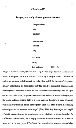 Chapter-IV Imagery - a study of its origin and function