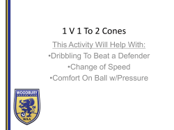 1v1 To 2 Cones