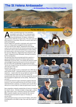 January 2015 - St Helena « Government