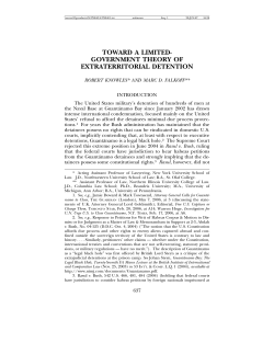 toward a limited- government theory of extraterritorial detention