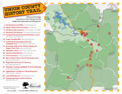 Union County History Trail - Blairsville Union County Chamber of